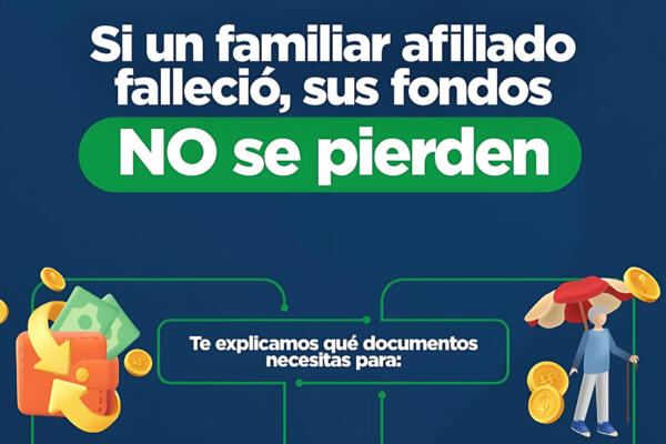 Lista de afiliados fallecidos con fondos AFP pendientes
