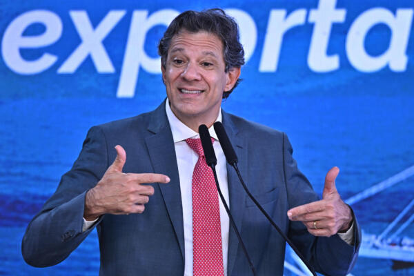 El ministro de Hacienda de Brasil, Fernando Haddad. EFE/Andre Borges