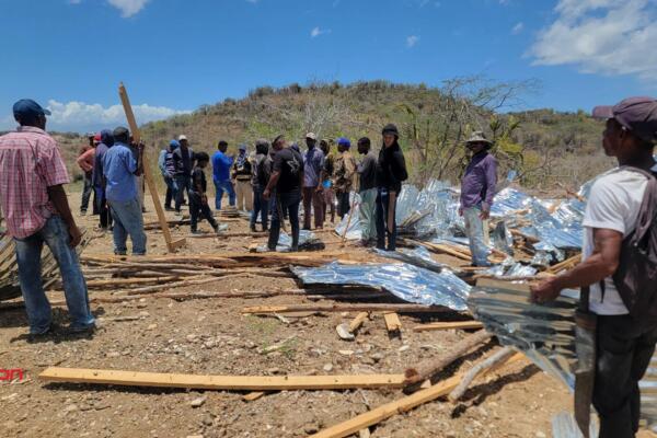 Denunciaron excavaciones profundas, lanzamiento de materiales ajenos al terreno. Foto: Fuente externa 
