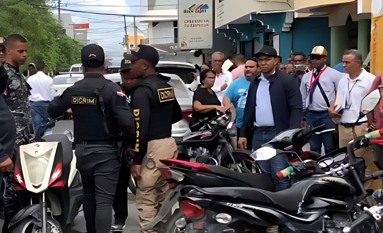 La escena del crimen en el Palacio de Justicia de SFM