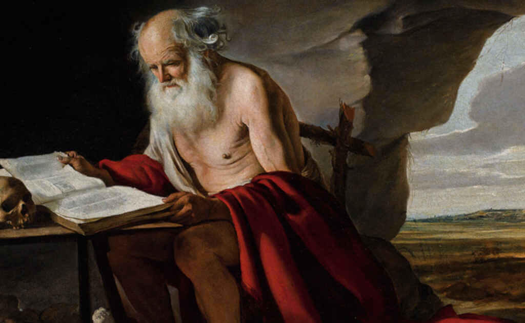 San Jerónimo tradujo la Biblia al latín en el siglo IV.