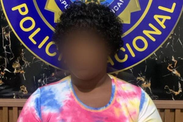 Hara Samantha, mujer de tenida con celulares robados en Licey al Medio, Santiago. Foto: fuente externa