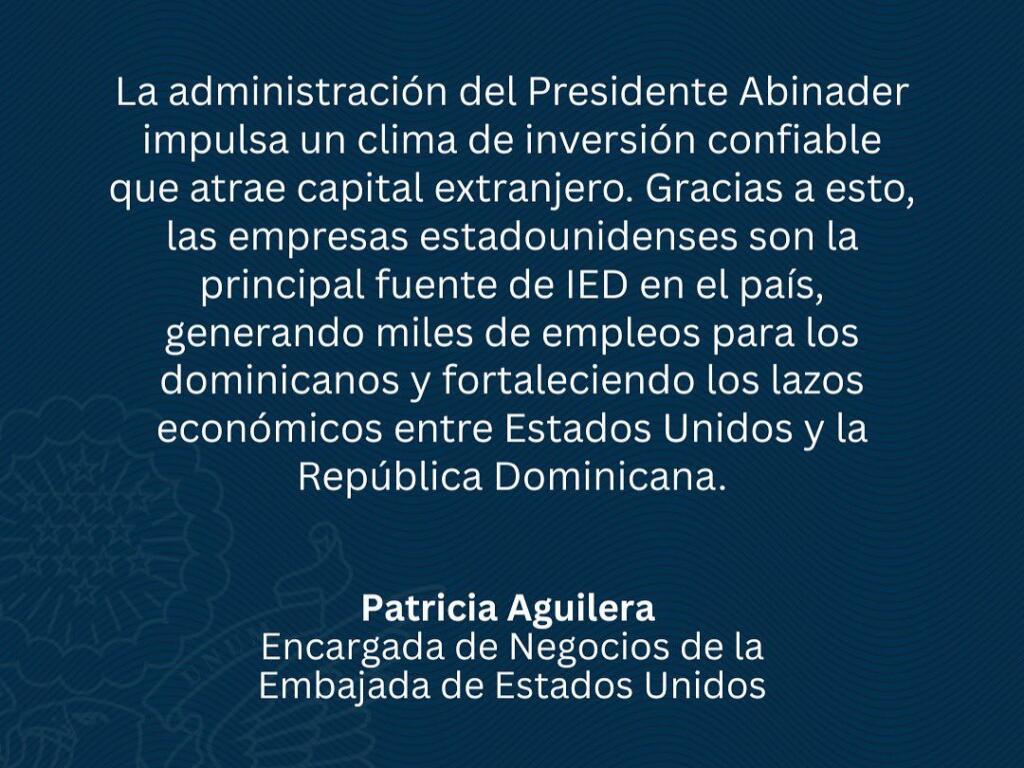 EE.UU. reconoce esfuerzos de Abinader contra la corrupción