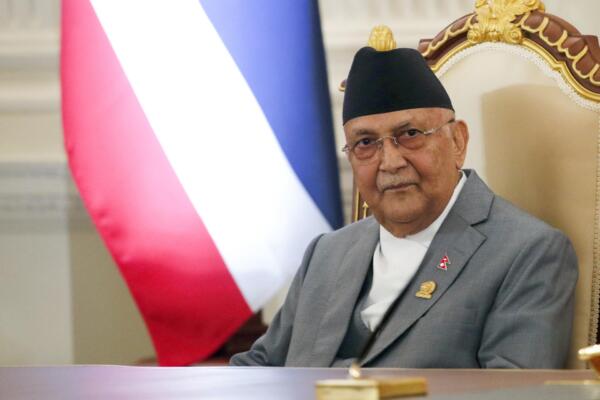 Imagen de archivo del el primer ministro de Nepal, K.P. Sharma Oli. EFE/EPA/RUNGROJ YONGRIT