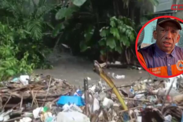  Fuertes lluvias registradas en sectores de Santiago causan inundaciones. 