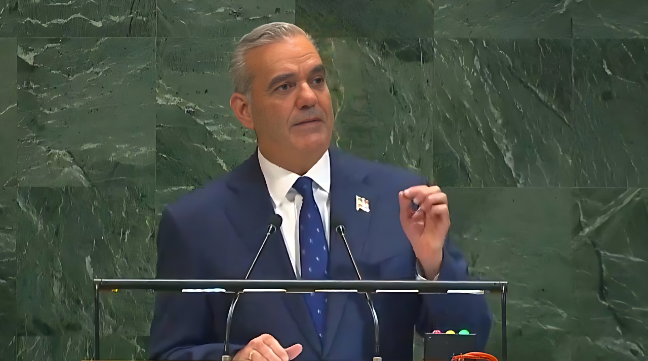 Presidente Abinader en su discurso en la ONU 2025