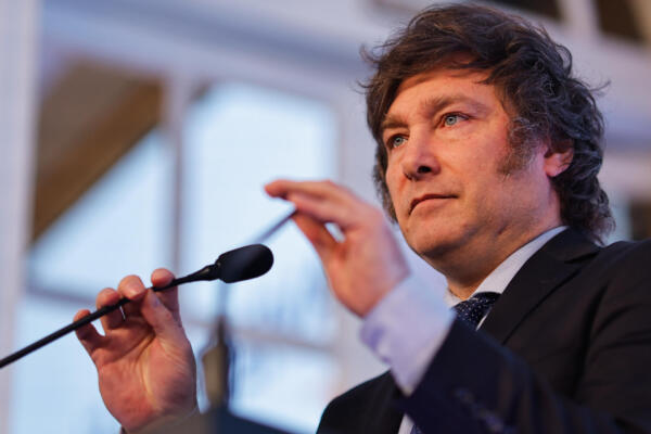 Javier Milei, presidente de Argentina. 