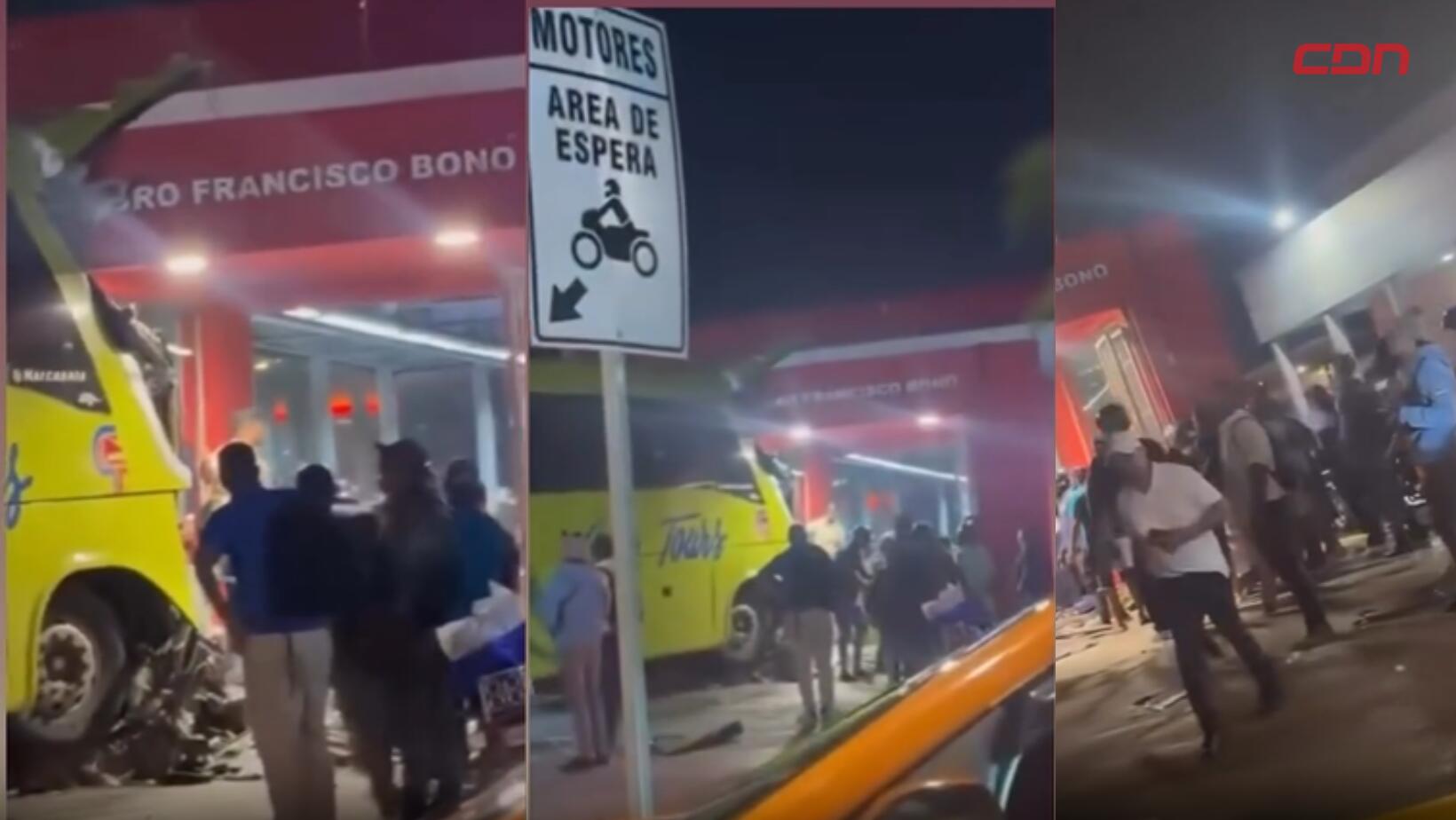 Caribe Tour accidente Metro