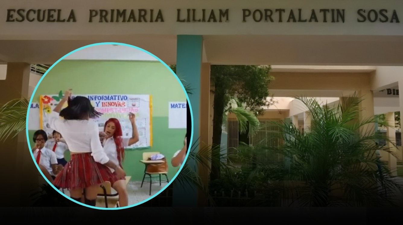 Entrada principal de la escuela Liliam Portalatín Sosa en Invivienda