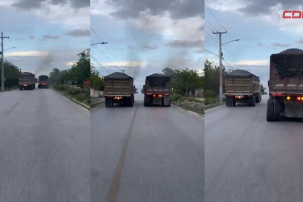 La competencia se llevó a cabo en las comunidades Cachón y Cabral, en la carretera Barahona-Cabral.