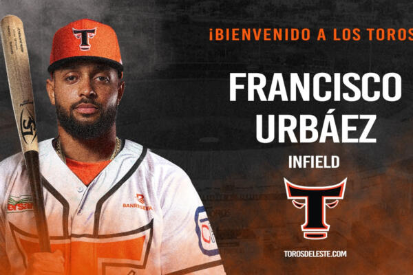  Los Toros del Este hicieron otro movimiento para fortalecer y dar profundidad a su roster de nativos, adquiriendo al infielder Francisco Urbáez desde los Leones del Escogido, a cambio de los lanzadores Domingo Germán y Samuel Reyes.