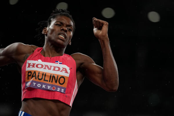Marileidy Paulino logra la plata tras la final mundial de 400m.