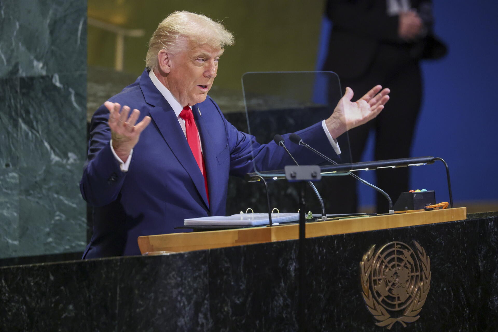 Trump denuncia que reconocer el Estado palestino es una "recompensa" para Hamás