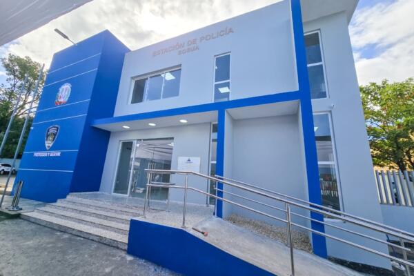 Moderna Estación Policial en Sosúa, Puerto Plata.