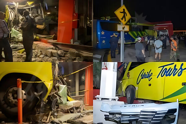 Caribe Tours atribuye accidente en Metro a yipeta