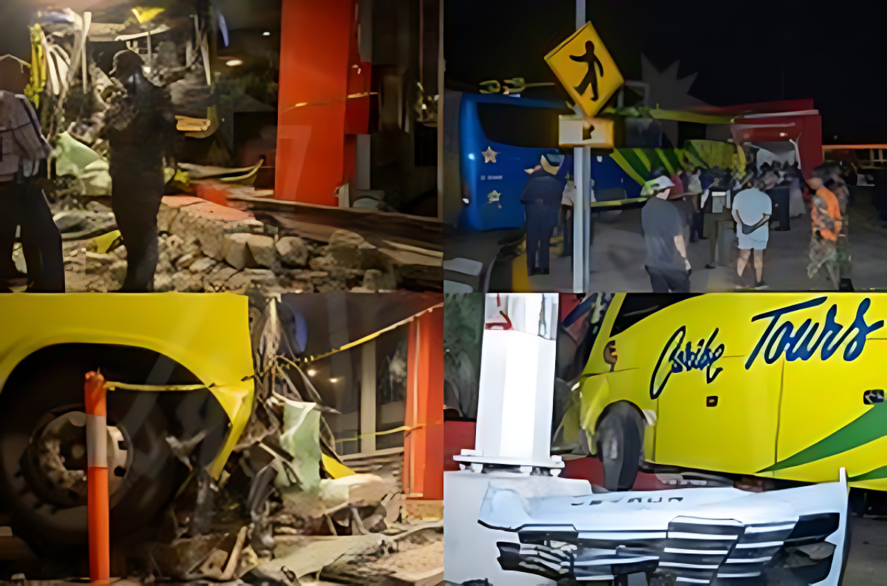 Caribe Tours atribuye accidente en Metro a yipeta