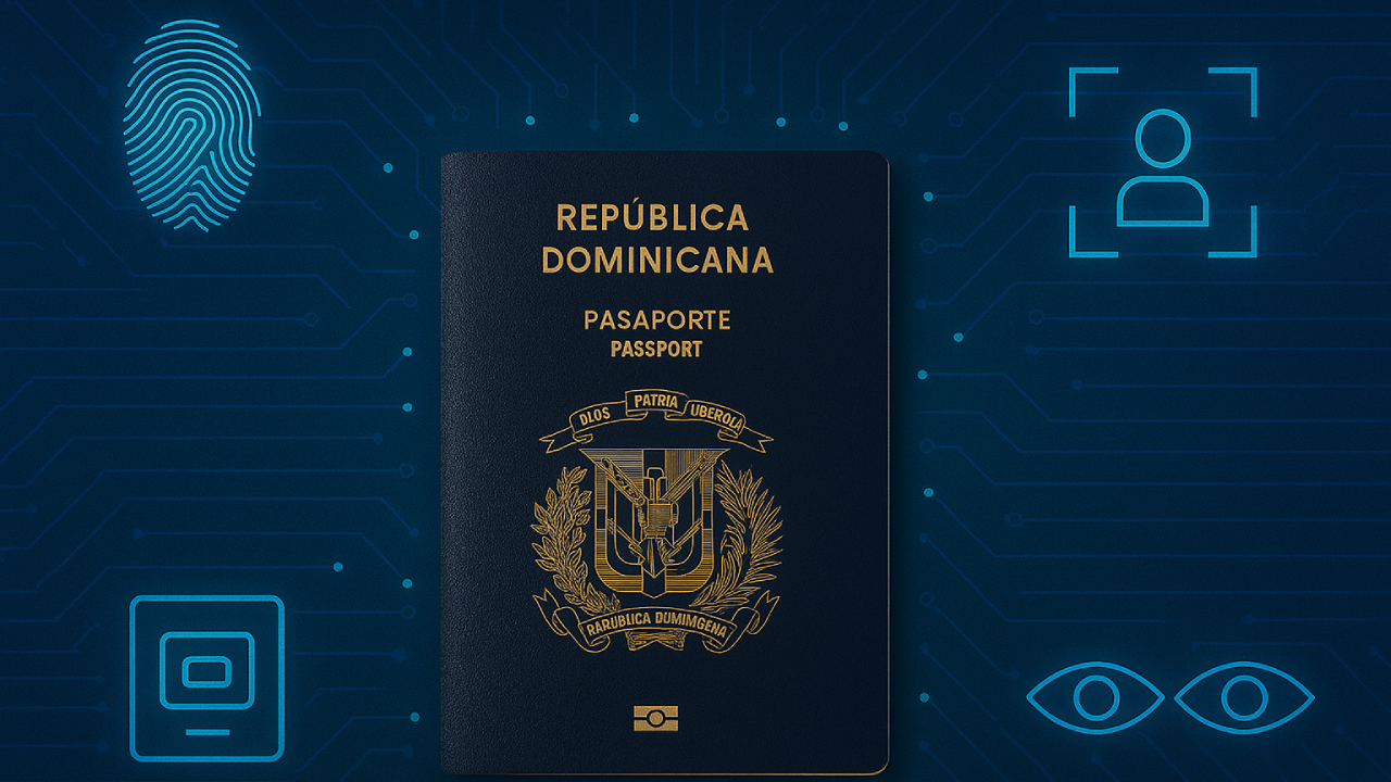 Nuevo pasaporte electrónico dominicano con chip y medidas de seguridad avanzadas