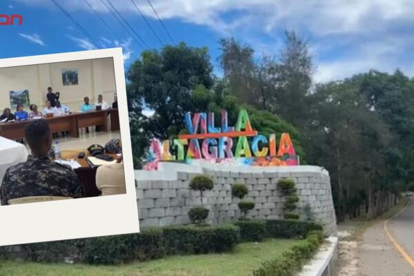 Denuncian inseguridad y altos accidentes en encuentro de seguridad ciudadana en Villa Altagracia