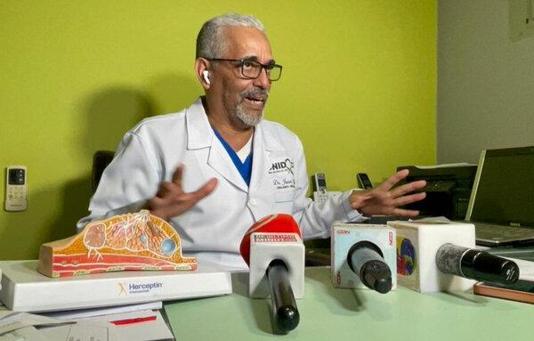 El doctor Juan Vila, exjefe de cirugía oncológica