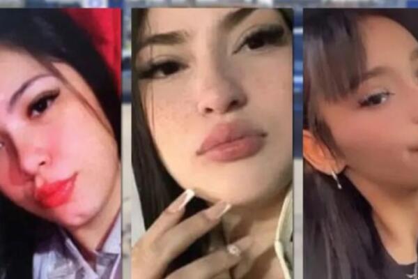 Morena Verdi (20), Brenda Del Castillo (20) y Lara Gutiérrez (15). Foto: fuente externa 