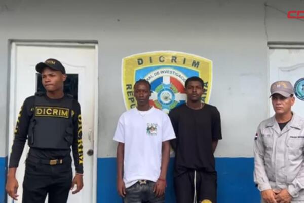 Capturan a dos hombres acusados de matar a su primo por dinero de la lotería en Villa Altagracia