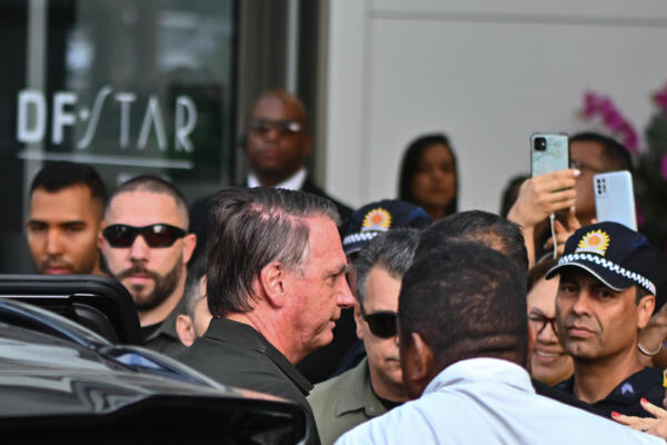 El expresidente de Brasil, Jair Bolsonaro
