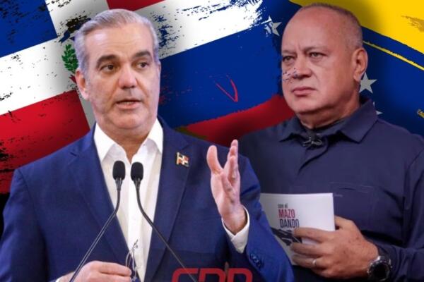 Abinader responde a Diosdado Cabello: Yo no hablé de él, sino del Cartel de los Soles