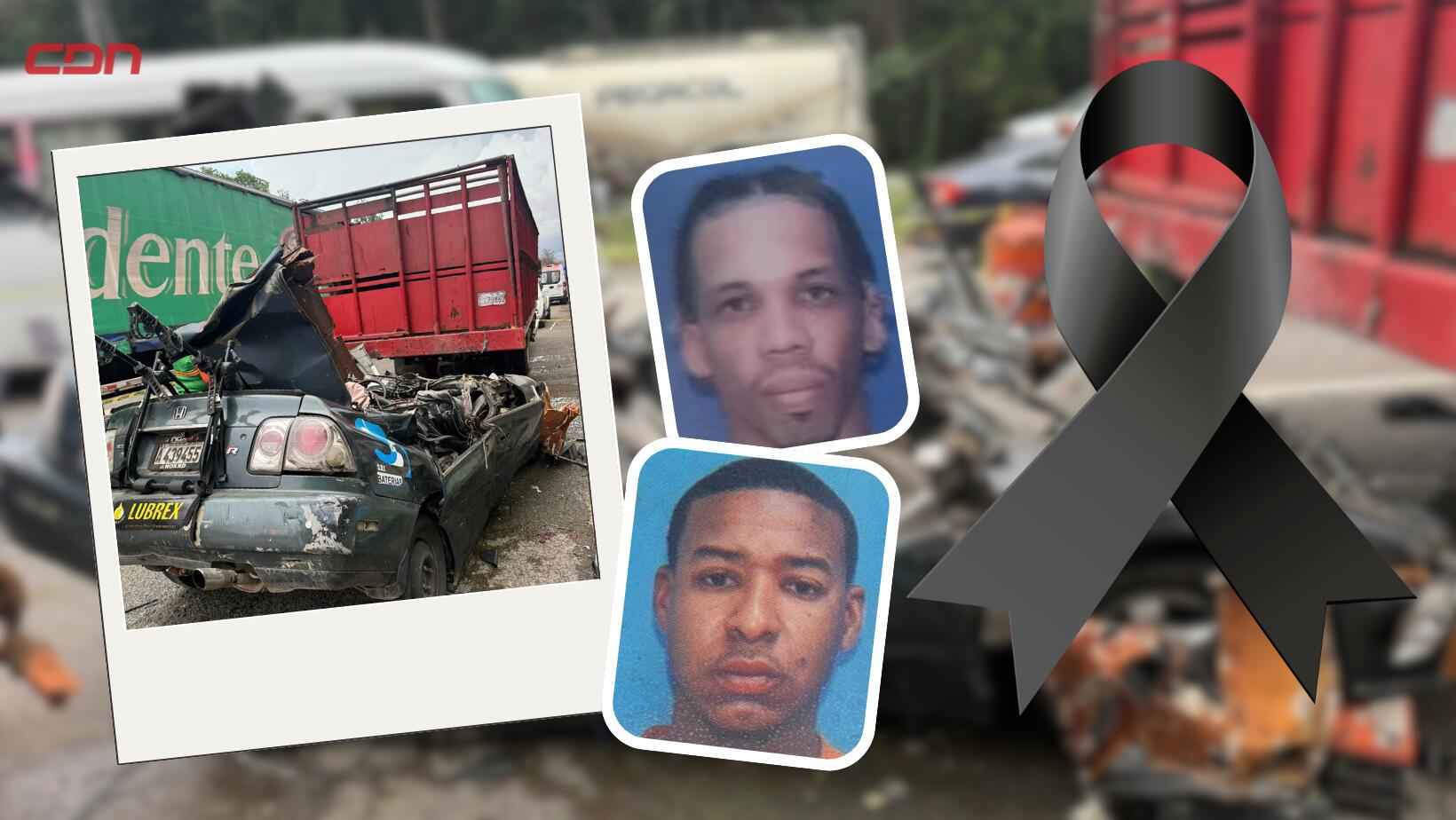 Identifican víctimas de trágico accidente en autopista Duarte