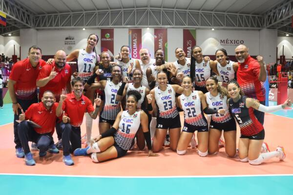 Las Reinas del Caribe, de la República Dominicana, estará defiendo su título de monarca que lo lograron en la versión del año pasado al vencer a Estados Unidos en Santo Domingo. 