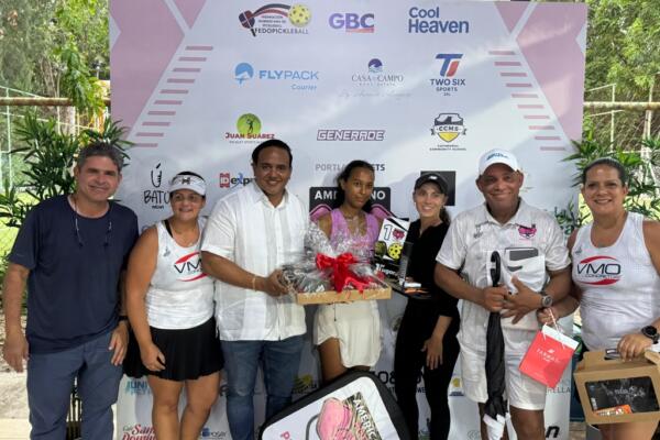 Durante el acto de premiación Duarte señaló que en la organización “contamos con la presencia de la atleta dominicana Lauren Hidalgo Smith”, quien impartió una clínica a los atletas locales.