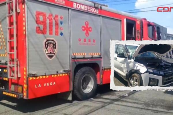 Accidente en La Vega reabre debate sobre prioridad de vehículos de emergencia.