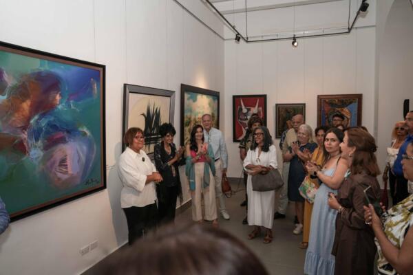 La actividad formó parte del programa de la exposición “Maestros de las Artes Visuales en la colección del Banco Popular Dominicano”.
Foto: fuente externa