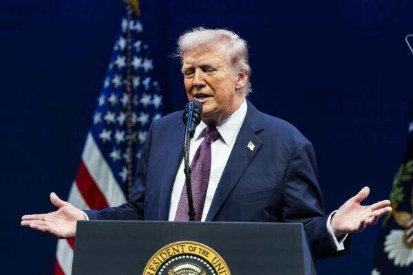 Fotografía del 8 de septiembre de 2025 del presidente de Estados Unidos, Donald Trump. EFE/EPA/Jim Lo Scalzo / POOL