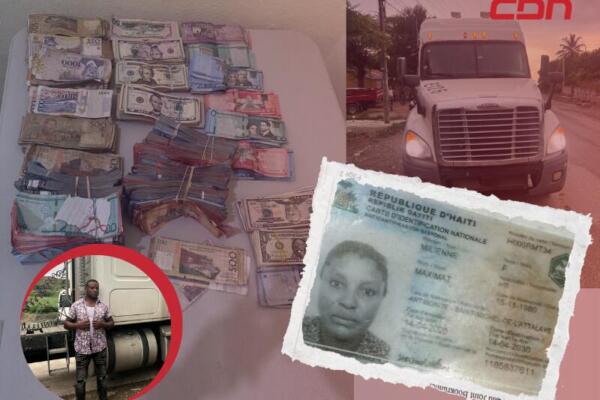 Maximat Milienne haitiana detenida en San Juan de la Maguana. Foto: CDN Digital