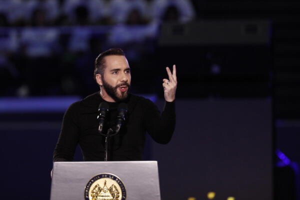 El presidente de El Salvador, Nayib Bukele, en una foto de archivo. EFE/ Rodrigo Sura