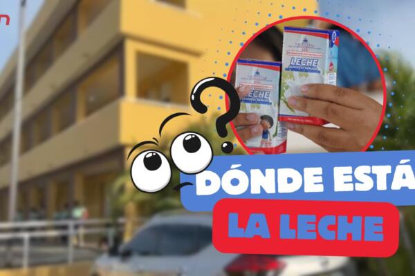 Son cuatro los centros afectados en San Cristóbal por la falta de leche. 