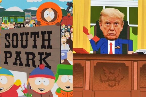 Trump protagoniza el cuarto episodio de la temporada 27 donde deja embarazado a Satanás / foto: externa