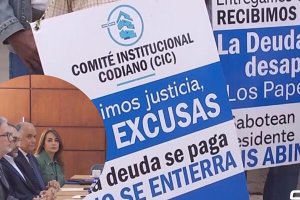 Vigilia convocada por sector sindical pone en tensión al Congreso Nacional