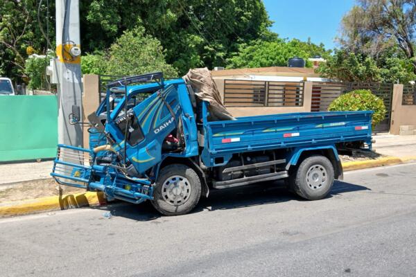 Al momento del choque el autobús escolar no transportaba estudiantes. 