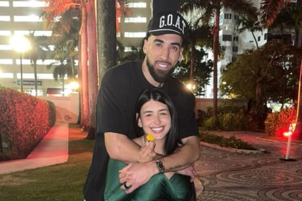 Chris Duarte y su esposa, Sylvia