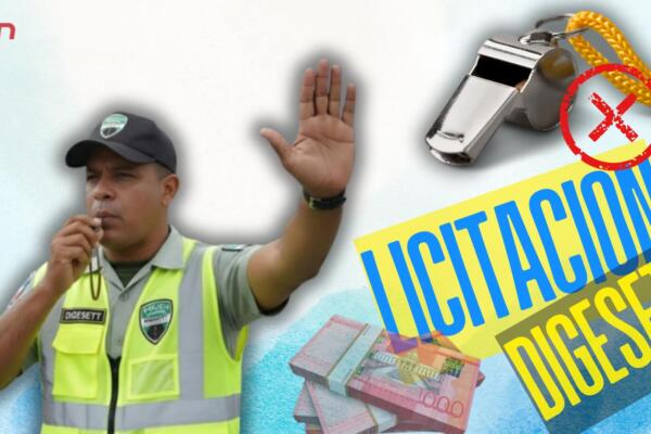 El vocero de la Digesett, coronel Baldera Tejada, defendió el proceso.
