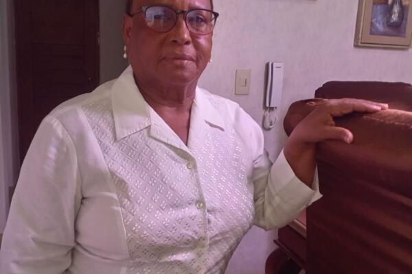 Antonia Disla, madre del coronel Rafael Núñez de Aza (acusado en el caso Coral)
Foto: fuente externa