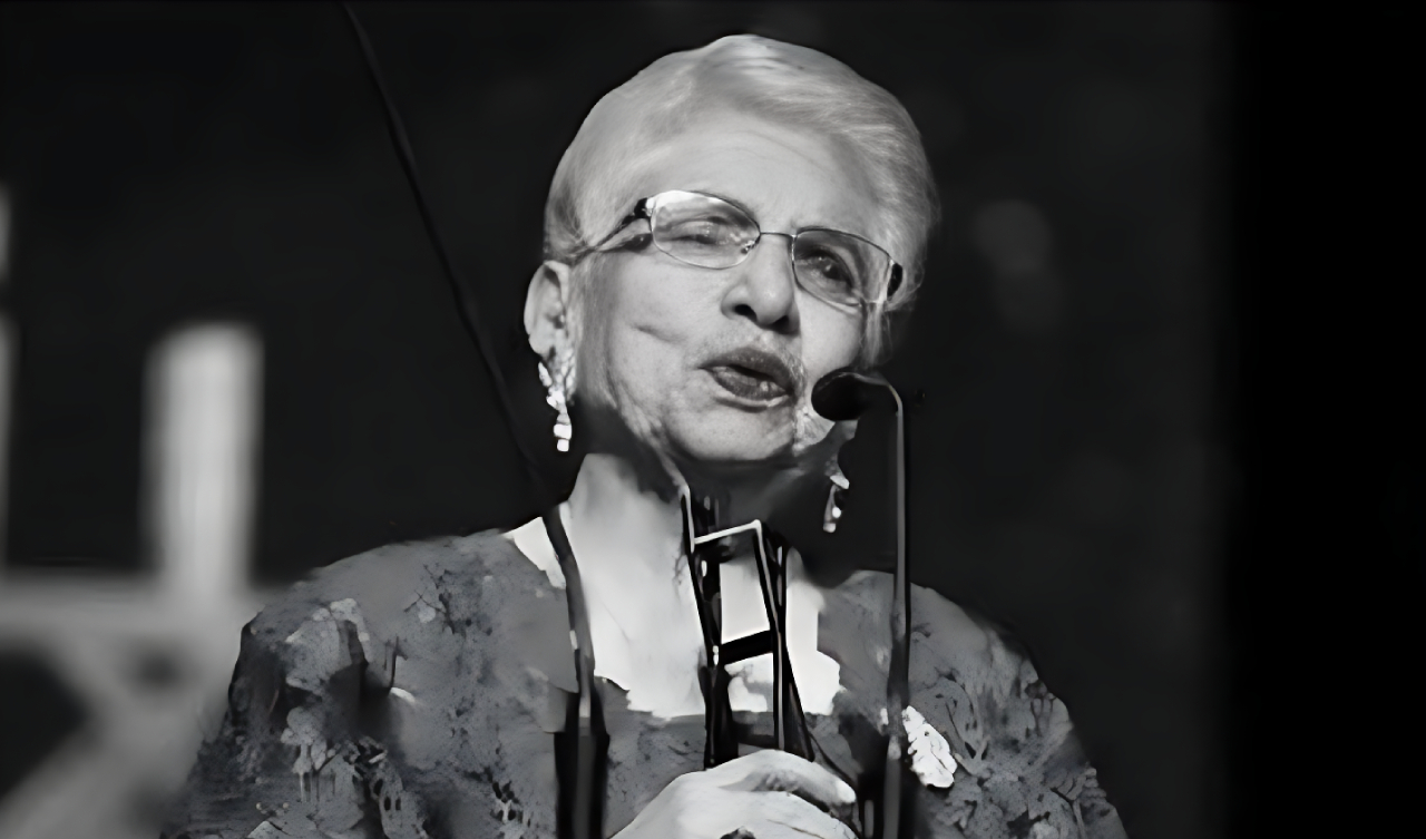 Retrato de María Cristina Camilo, ícono de la comunicación