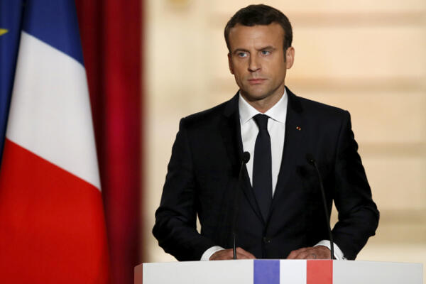 presidente francés, Emmanuel Macron