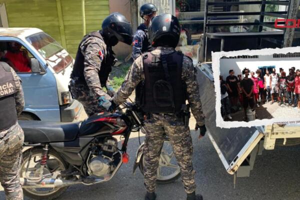 Santo Domingo Norte: recuperan motos y desmantelan tragamonedas.
