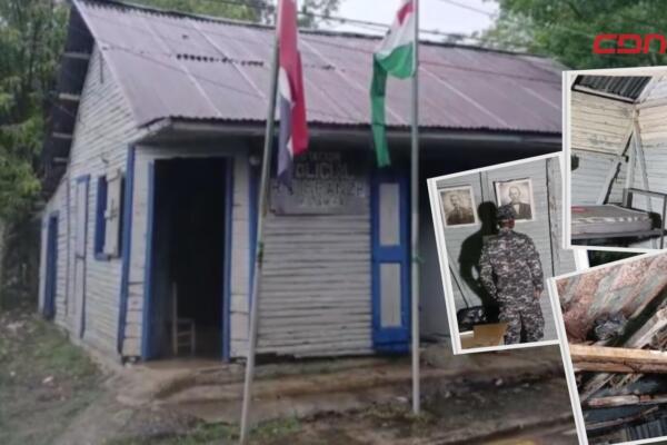 Deplorables condiciones en las que opera destacamento policial en comunidad de Altamira.