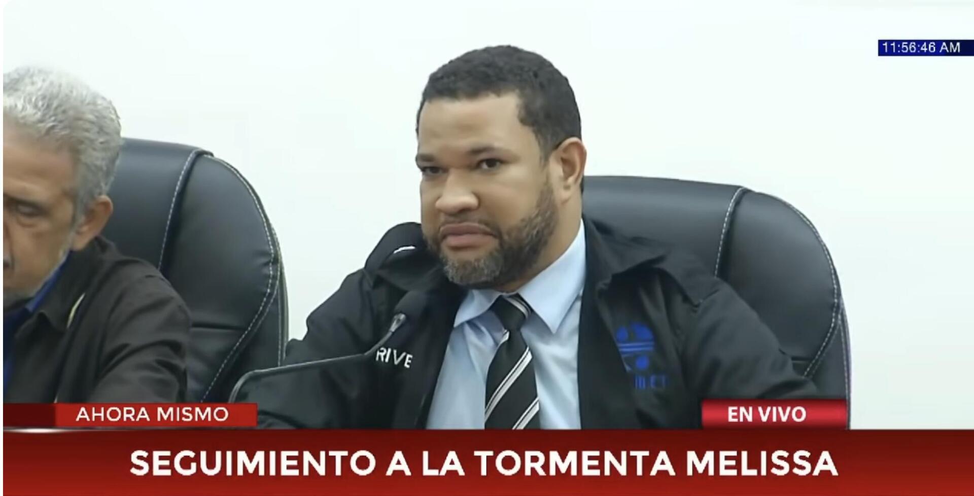 El meteorólogo Wagner Rivera informó que la tormenta tropical Melissa seguirá dejando lluvias fuertes y posibles inundaciones en el suroeste y la capital.