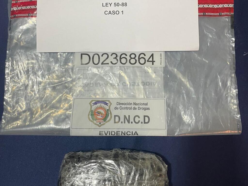 Allanamiento en Villa Riva permitió ocupar presunta cocaína