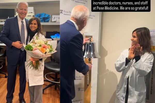 Expresidente de EE.UU. Joe Biden finaliza su radioterapia contra el cáncer