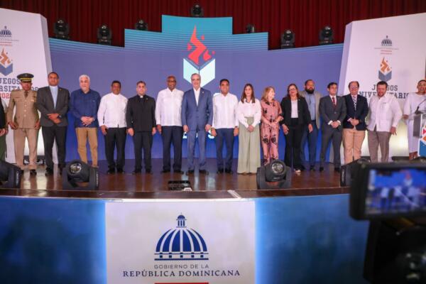 El ministro de Deportes, Kelvin Cruz, resaltó el valor de la justa deportiva en la que participarán poco más de 1,800 atletas de 23 instituciones de educación superior de todo el país, quienes competirán en ajedrez, atletismo, baloncesto, baloncesto 3x3, fútbol sala, judo, karate, natación, sóftbol, taekwondo, tenis, tenis de mesa, voleibol y voleibol de playa.
